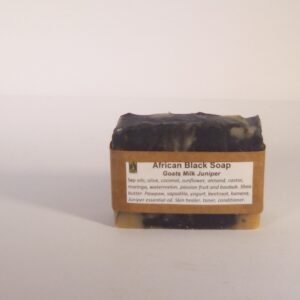 African Black Soap Goats Milk Juniper