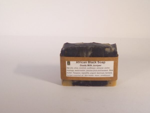 African Black Soap Goats Milk Juniper
