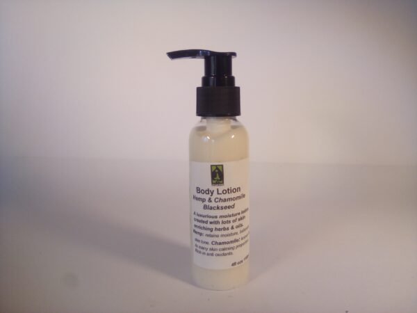 Body Lotion Hemp & Chamomile Blackseed 4oz