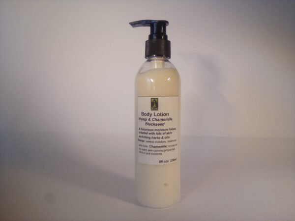 Body Lotion Hemp & Chamomile Blackseed 8oz