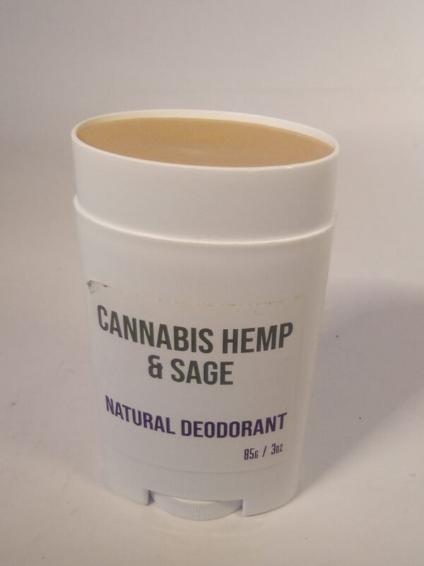 Cannabis, Hemp and Sage Deodorant 3oz - Image 2