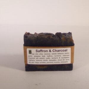 Saffron & Charcoal Soap