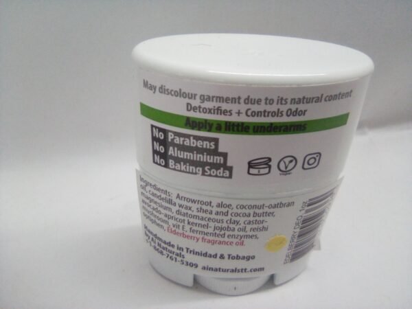 Elderberry Natural Deodorant 1oz - Image 3