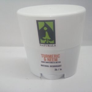 Turmeric and Neem Natural Deodorant 1oz