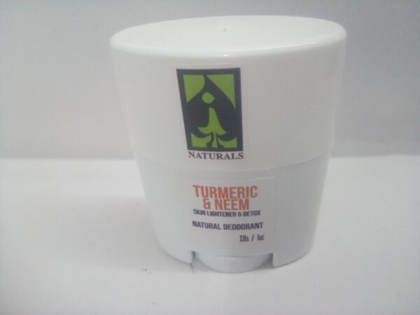 Turmeric and Neem Natural Deodorant 1oz