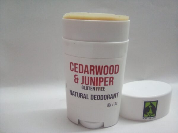 Cedarwood and Juniper Natural Deodorant 3oz - Image 3