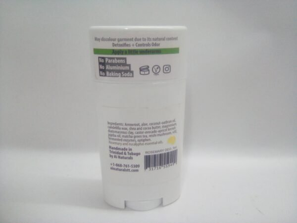 Rosemary and Eucalyptus Natural Deodorant 3oz - Image 3