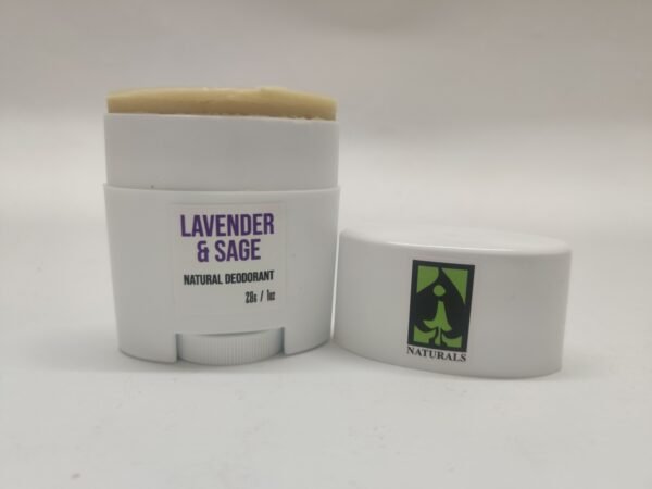 Lavender and Sage Natural Deodorant 1oz - Image 2