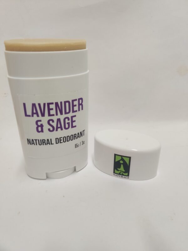 Lavender and Sage Natrual Deodorant 3oz - Image 2