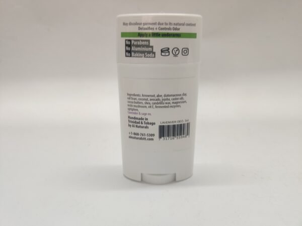 Lavender and Sage Natrual Deodorant 3oz - Image 3