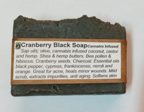 Cranberry Black Soap