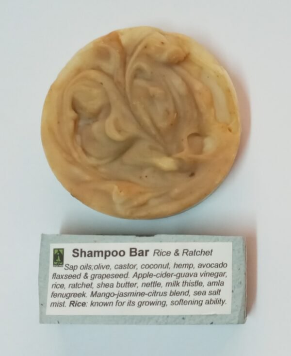 Shampoo Bar Rice & Ratchet