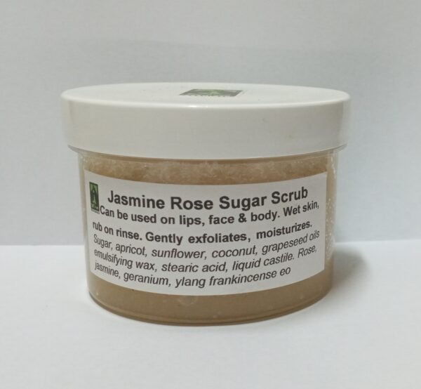 Jasmine Rose Sugar Scrub 4 oz